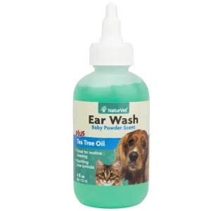 15% OFF: NaturVet Ear Wash With Tea Tree Oil