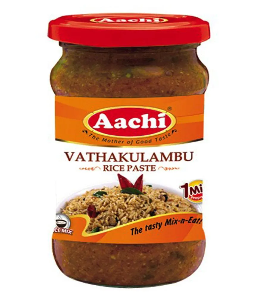 AACHI VATHAKULAMBU RICE PASTE 300GM