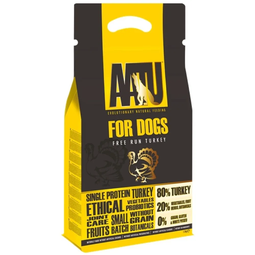 AATU Free Run Turkey Grain Free Dry Dog Food