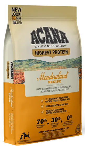 ACANA Dry Food: Meadowland Recipe