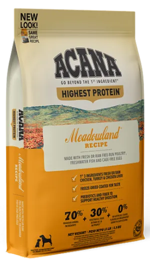 ACANA Dry Food: Meadowland Recipe