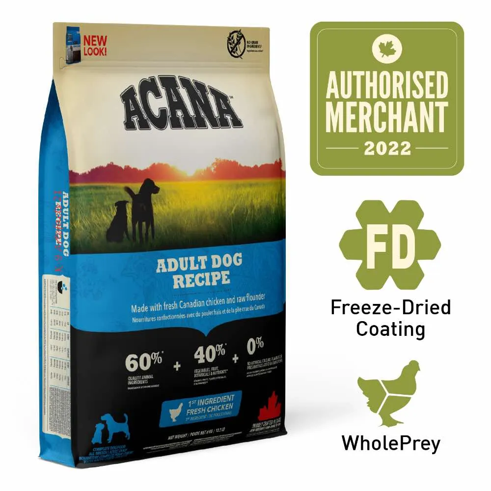 ACANA Heritage Adult Grain-Free Dry Dog Food