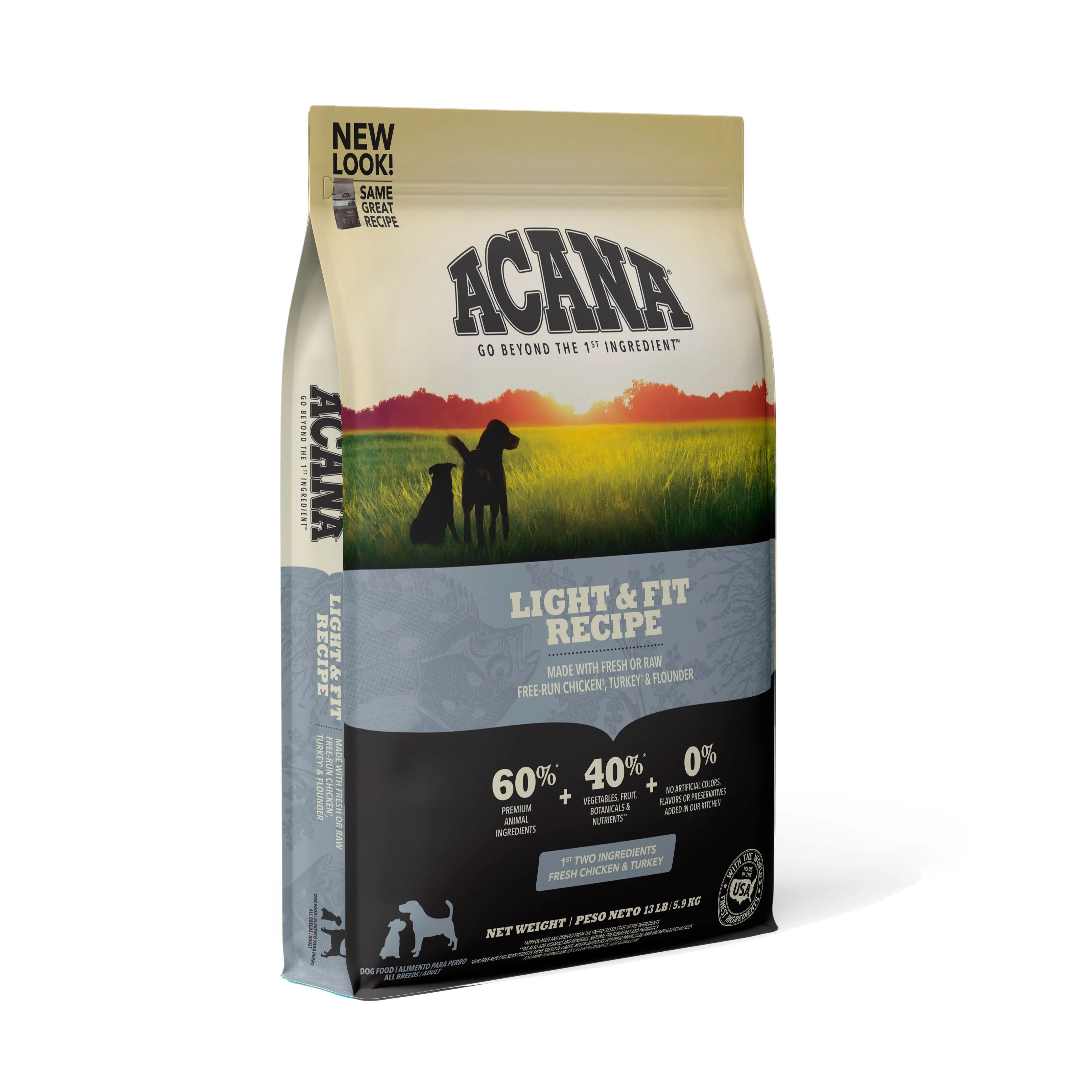 Acana Heritage Light & Fit Grain Free Dog Food