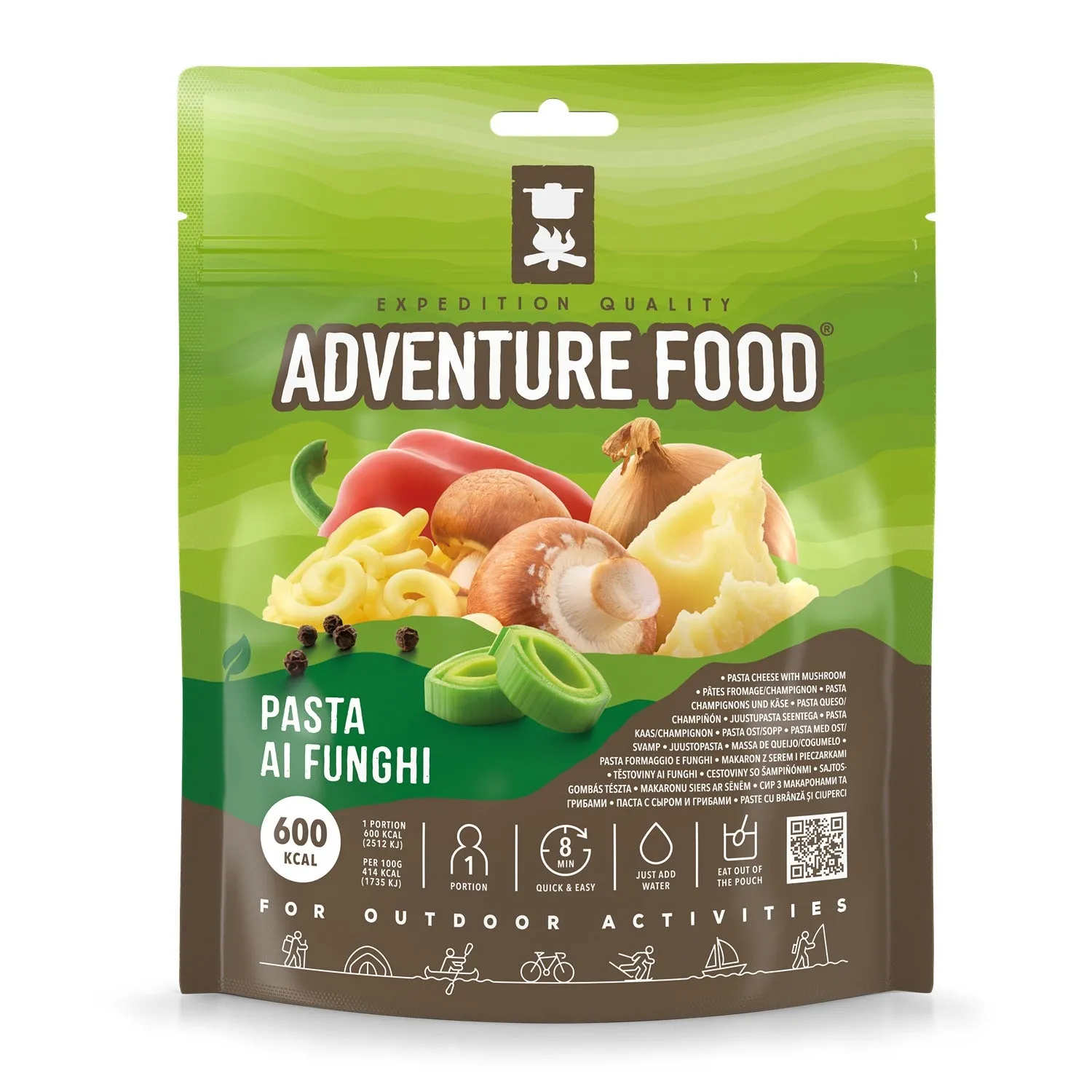 Adventure Food Pasta Ai Funghi