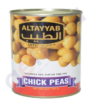 AL TAYYAB CHICK PEAS - 400GM