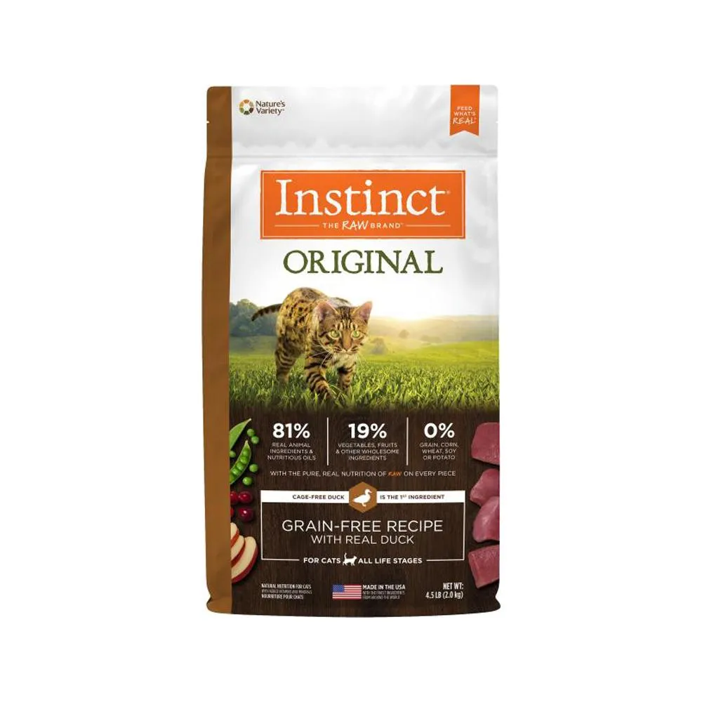 All Life Stages Original Grain Free Duck Cat Dry Food