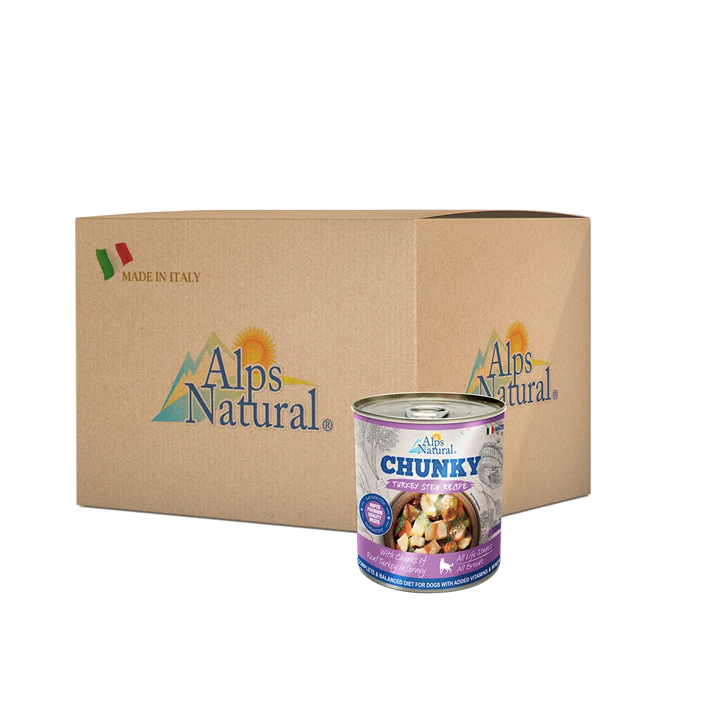 Alps Natural Dog Chunky Turkey Stew 720g