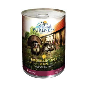 Alps Natural Dog Pureness Range Raised Turkey 400g