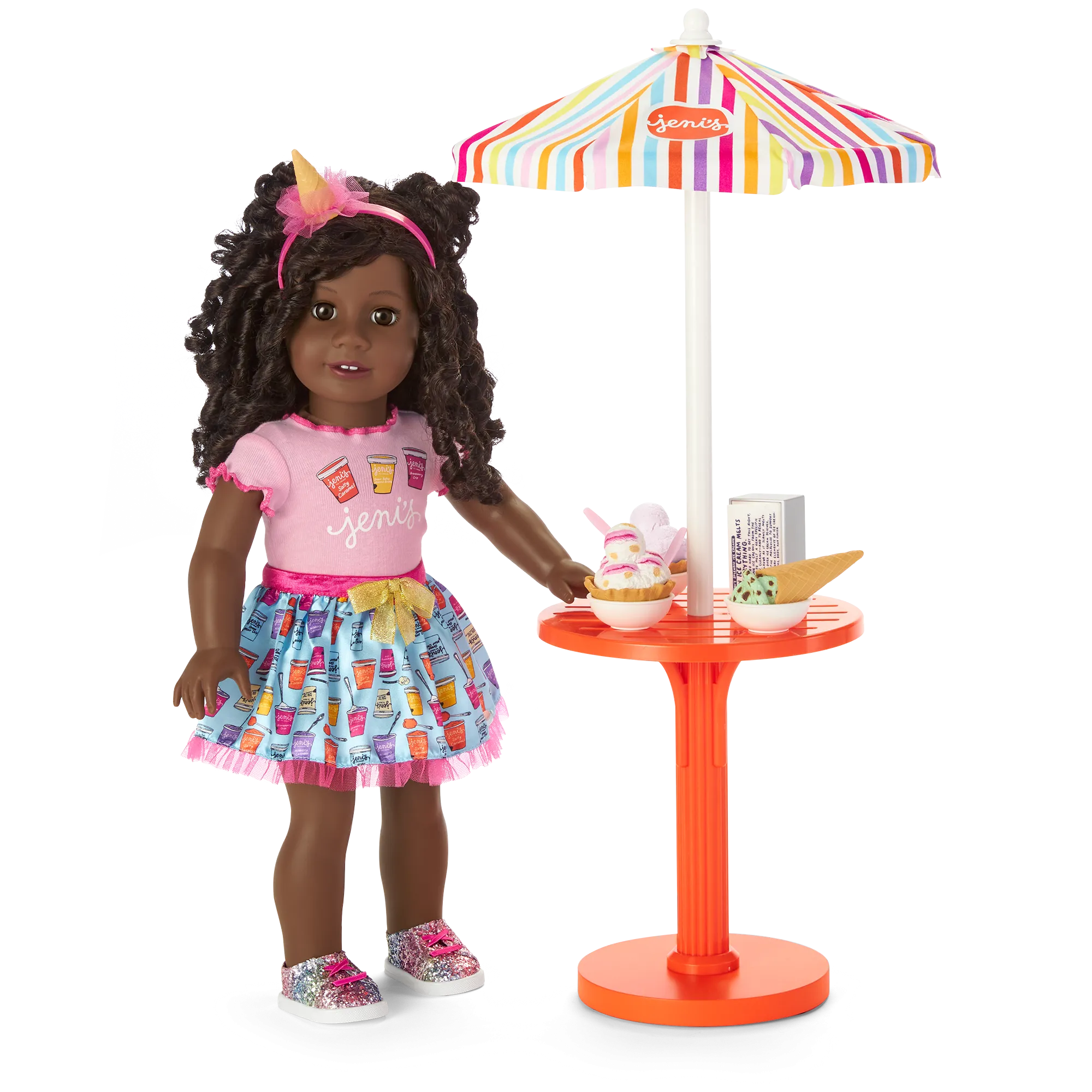 American Girl® x Jeni's Full of Flavor Table for 18-inch Dolls