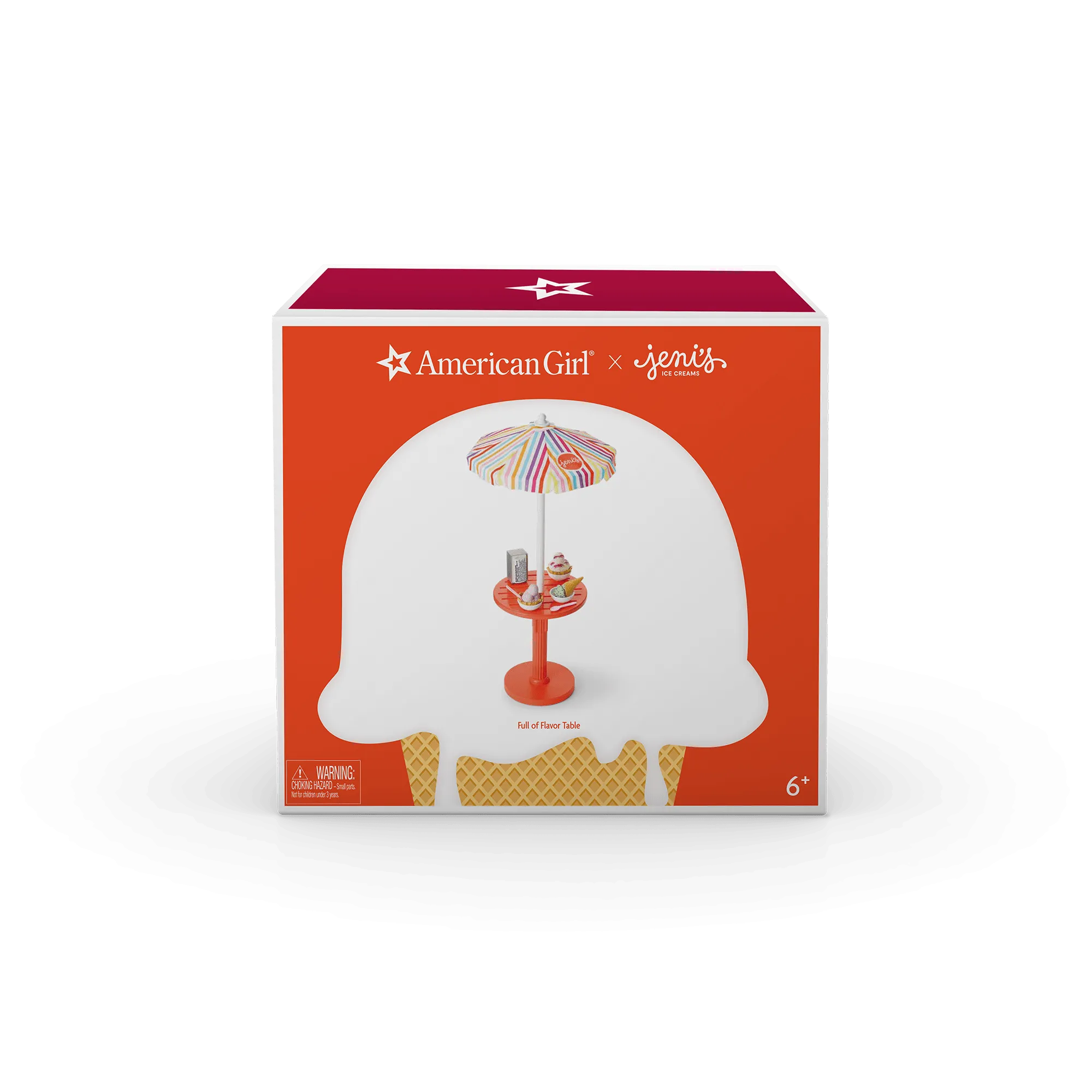 American Girl® x Jeni's Full of Flavor Table for 18-inch Dolls