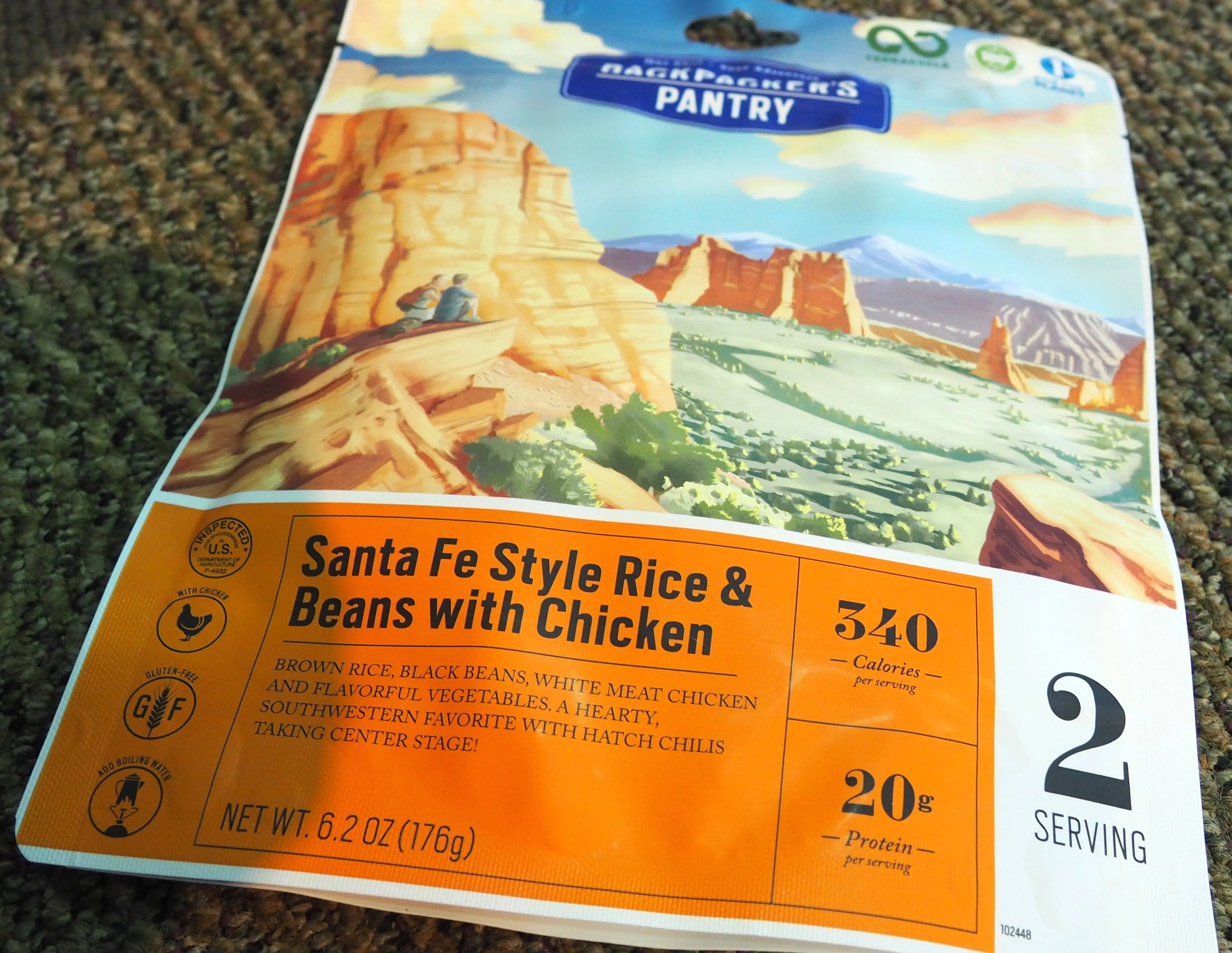 Backpacker's Pantry Freeze Dried and Dehydrated Food