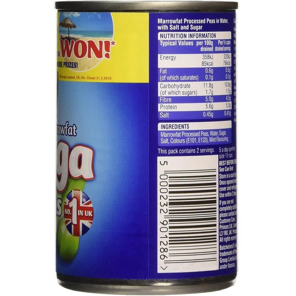 Batchelors Bigga Marrowfat Processed Peas (300g)