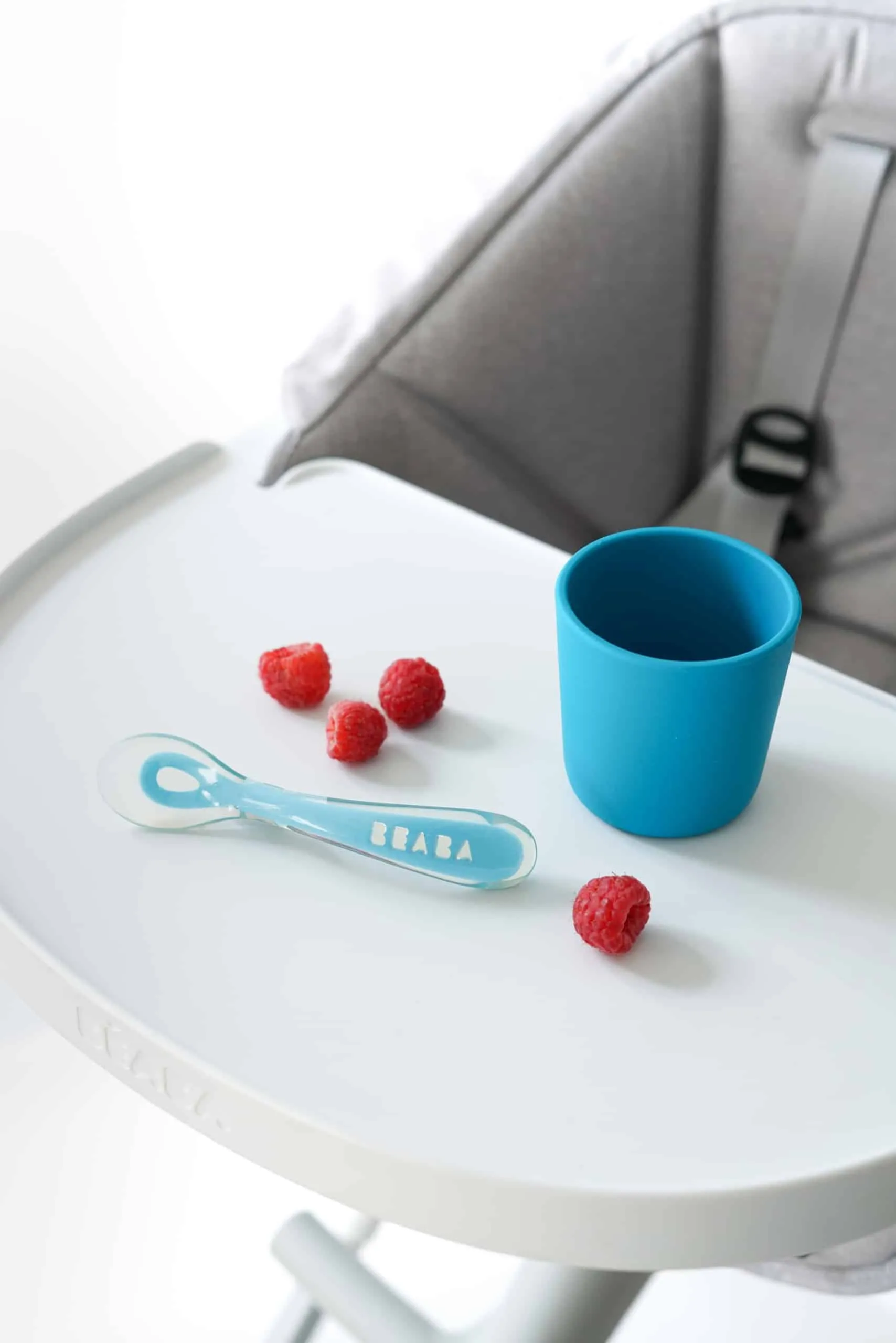 Beaba 2nd Age Silicone Spoon 8m 