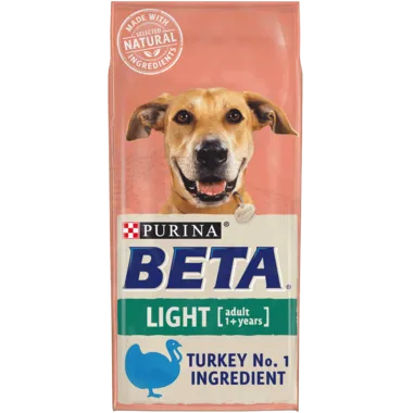 Beta Adult Light Dry Dog Food With Turkey