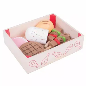 Bigjigs Meat Crate Playfood