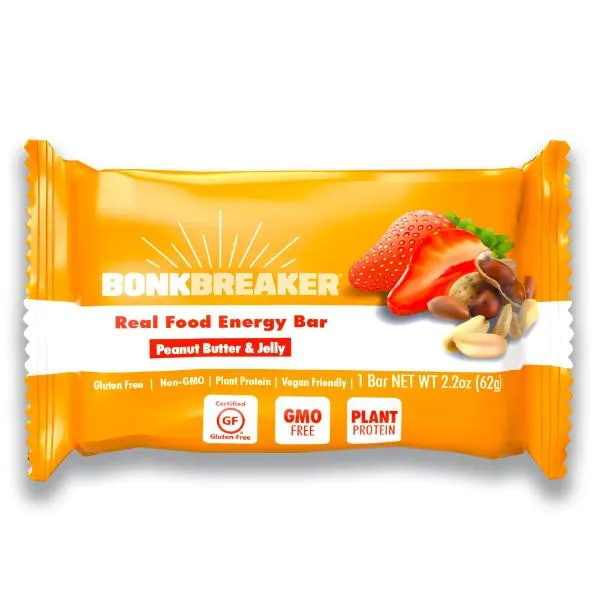 BONK BREAKERS - Peanut Butter & Jelly Bars