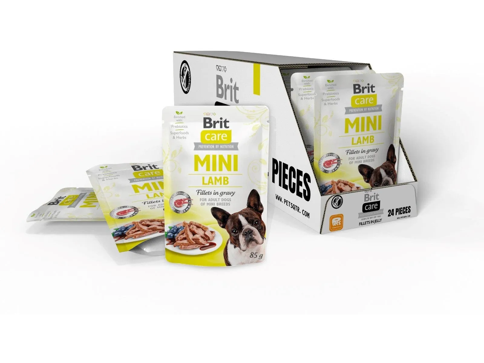 Brit Care Mini with Lamb fillets in gravy 24x85g