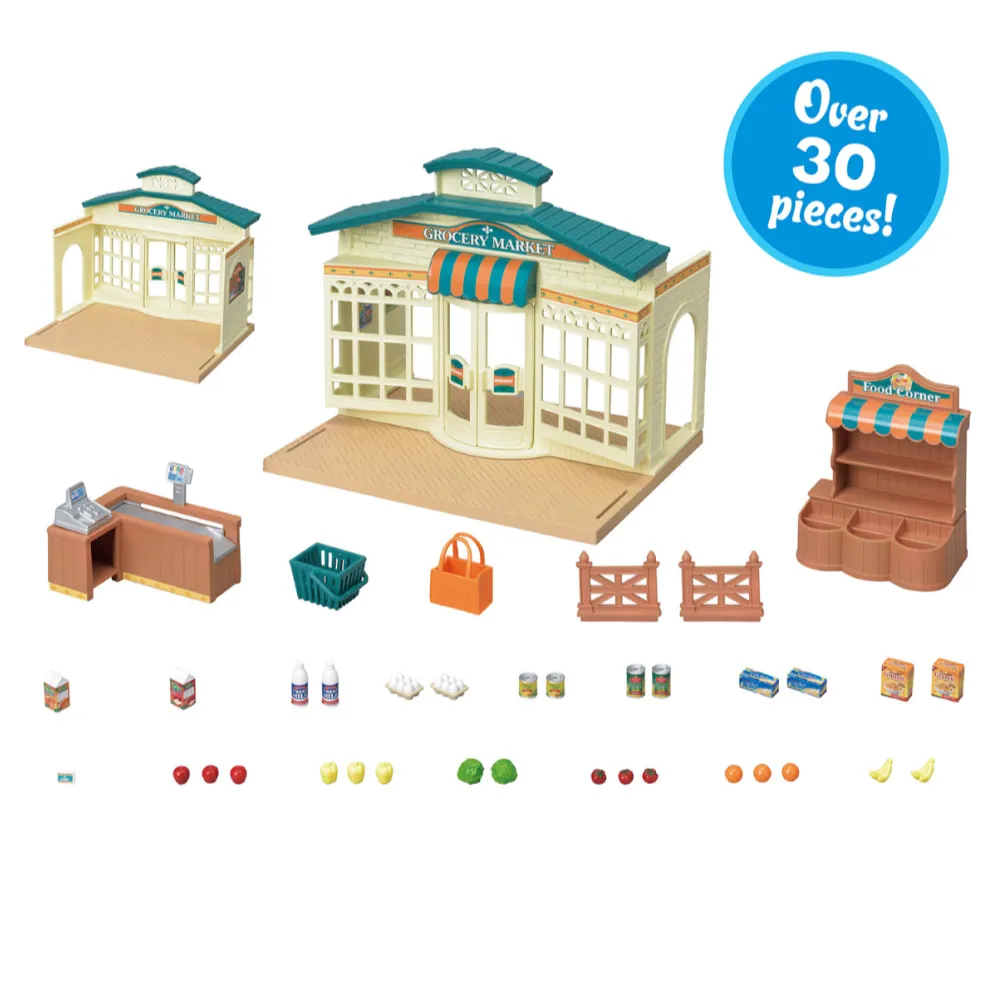 Calico Critters Grocery Market