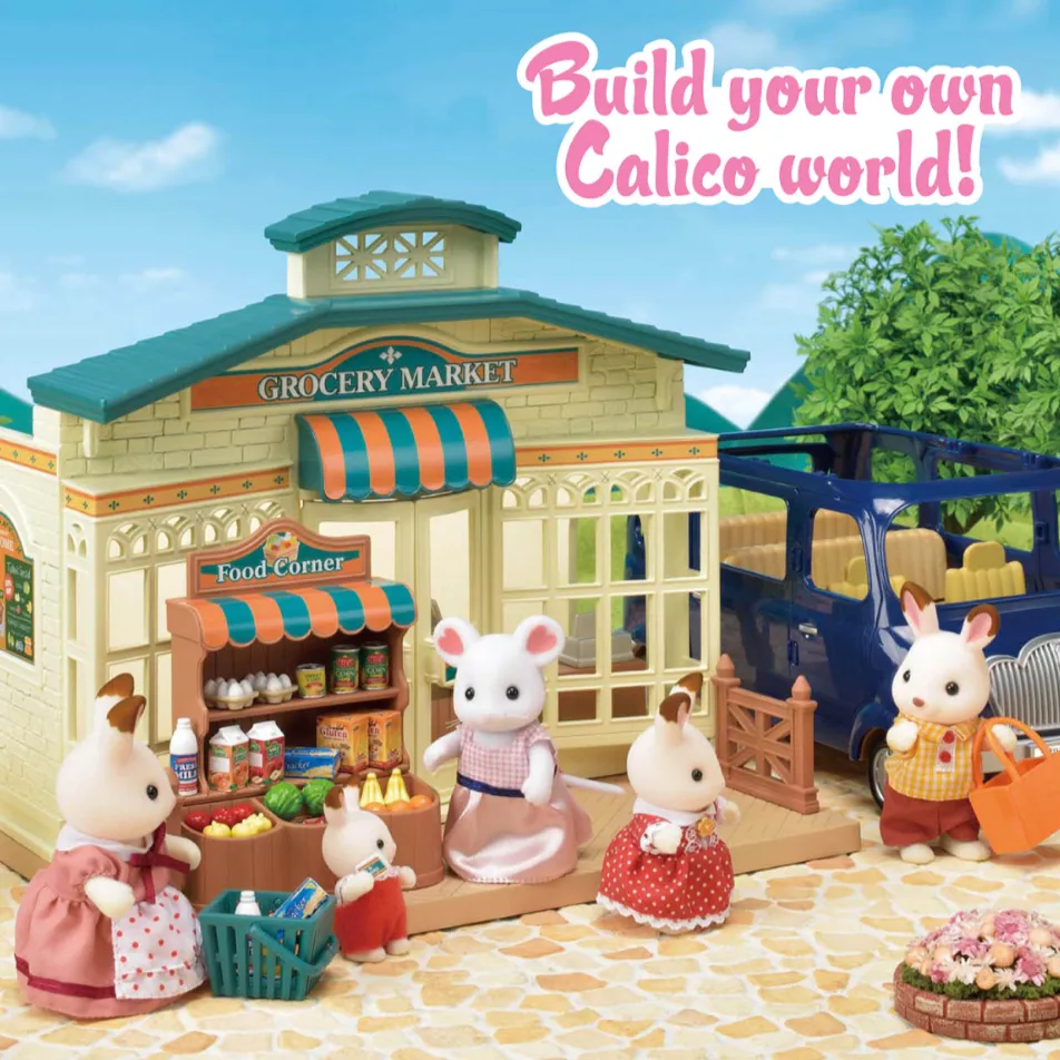 Calico Critters Grocery Market