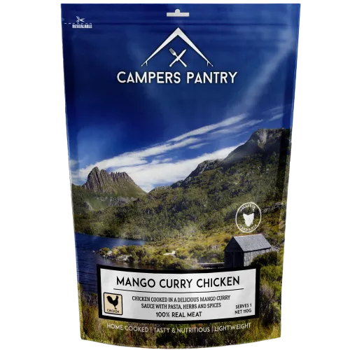 Campers Pantry Mango Curry Chicken Meal - Serves 1