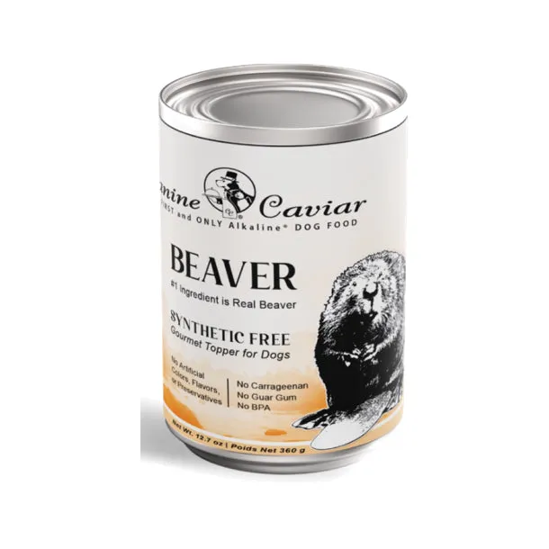 Canine Caviar Synthetic-Free & Grain-Free Beaver Canned Dog Food