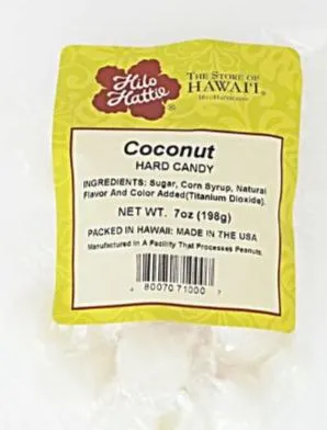 Coconut Hard Candy