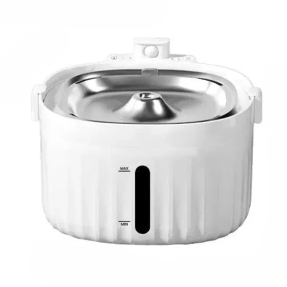 Cordless Rechargeable Pet Water Fountain with Motion Sensor