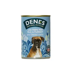 Denes Adult Tripe Mix Rich In Turkey With Herbs 12 x 400g