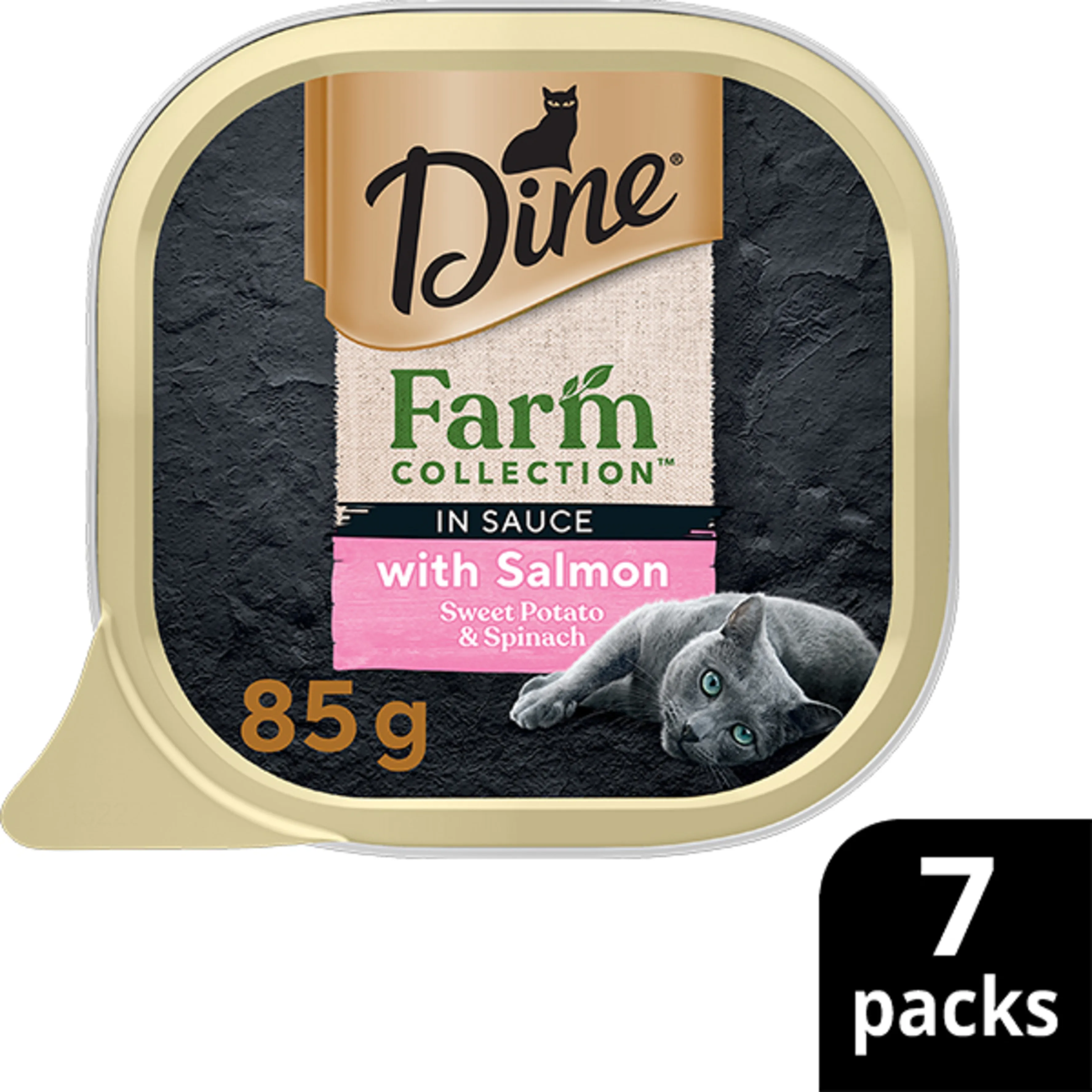 Dine Farm Collection Salmon with Sweet Potato and Spinach 85g