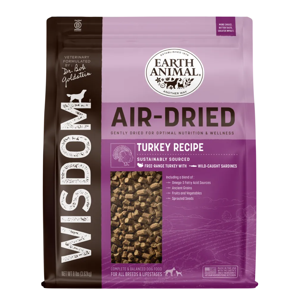 Earth Animal - Dr. Bob’s WISDOM® Air-Dried Turkey Recipe