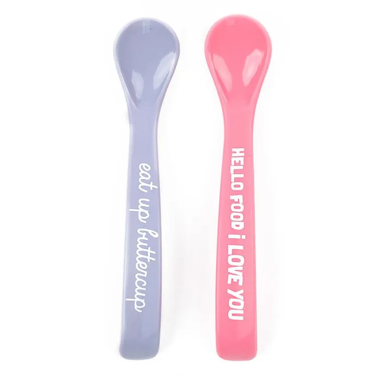 Eat Up & Hello Food Spoon Set