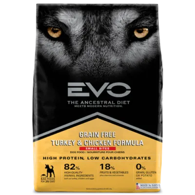 EVO Turkey & Chicken Dry Dog Food