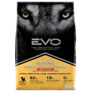 EVO Turkey & Chicken Dry Dog Food