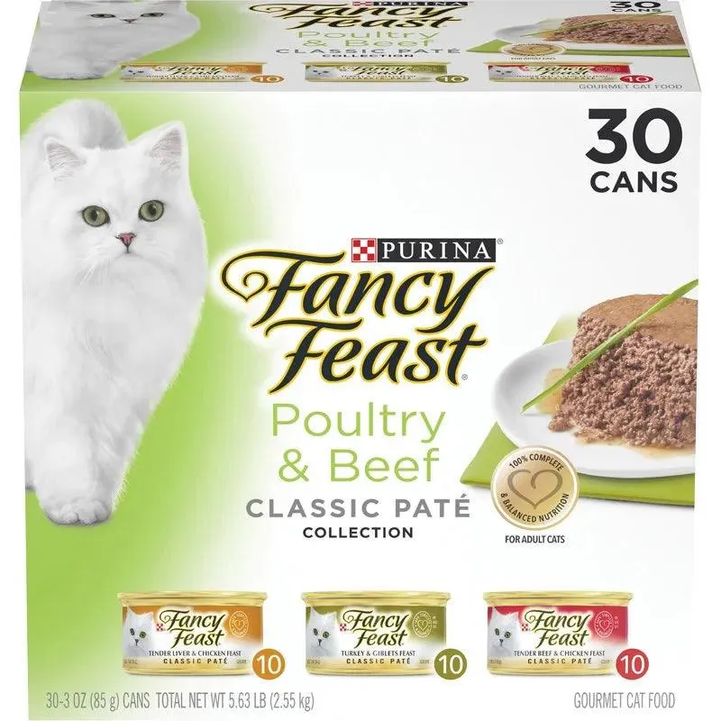 Fancy Feast Variety Pack 30 Cans