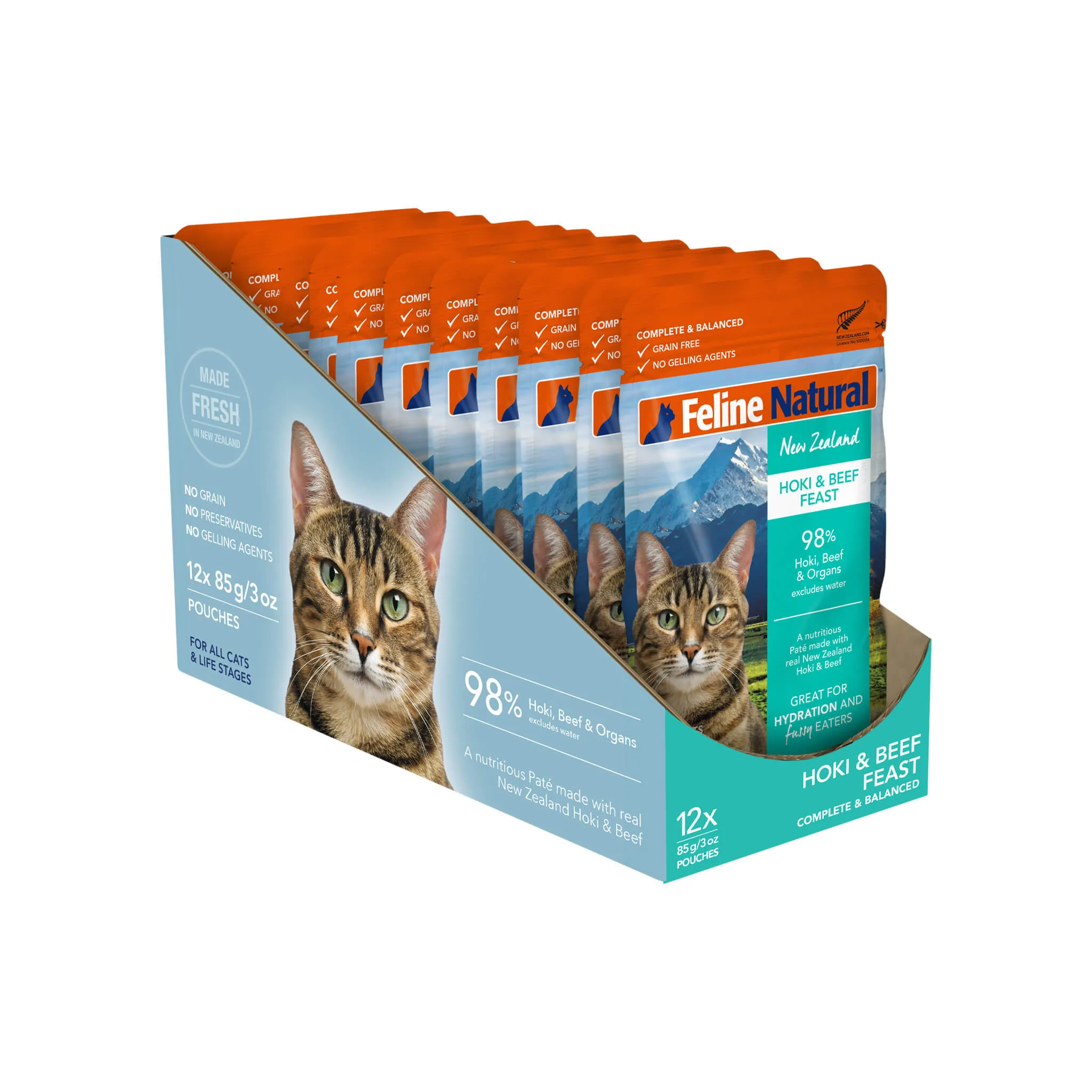 Feline Natural Grain-Free Cat Pouches