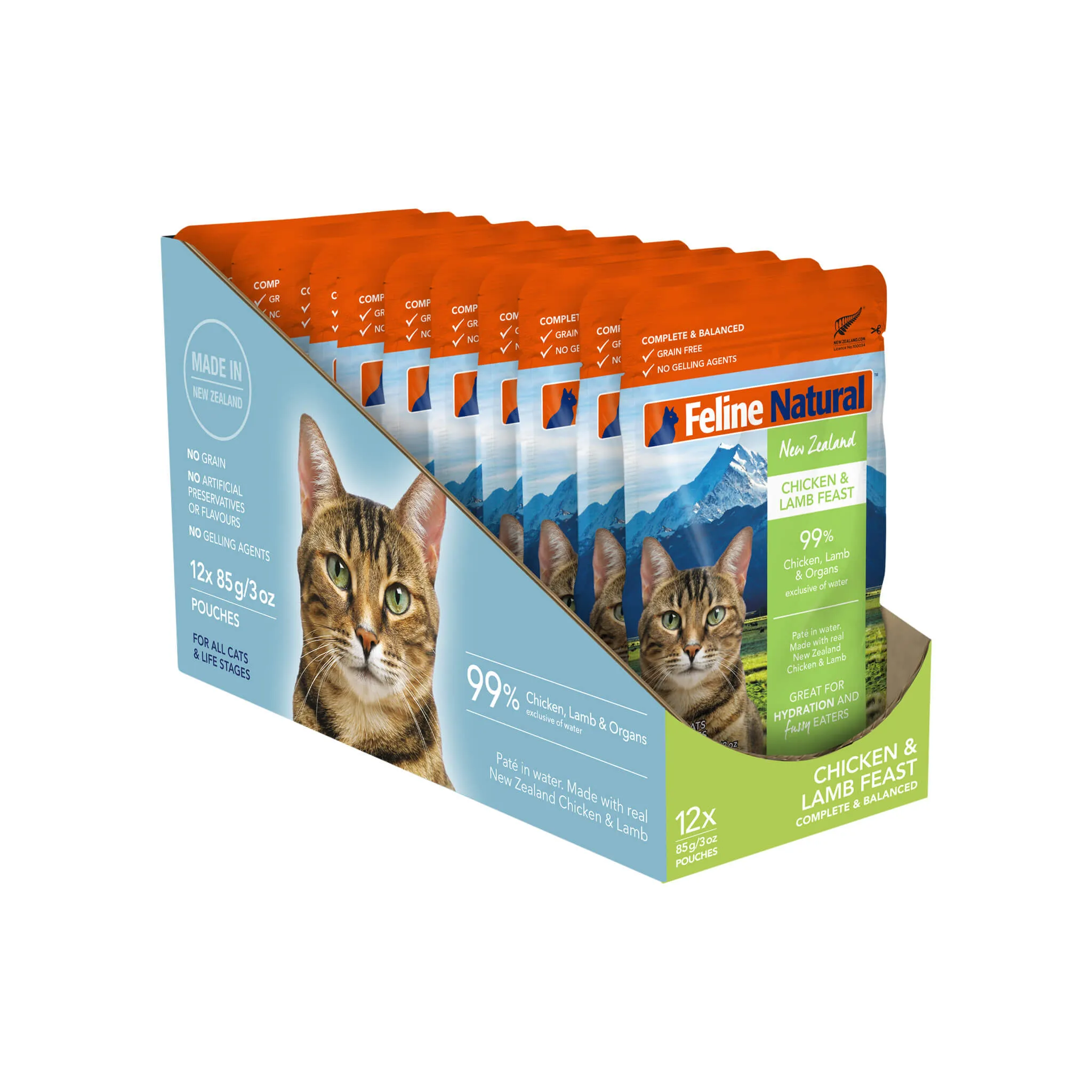 Feline Natural Grain-Free Cat Pouches