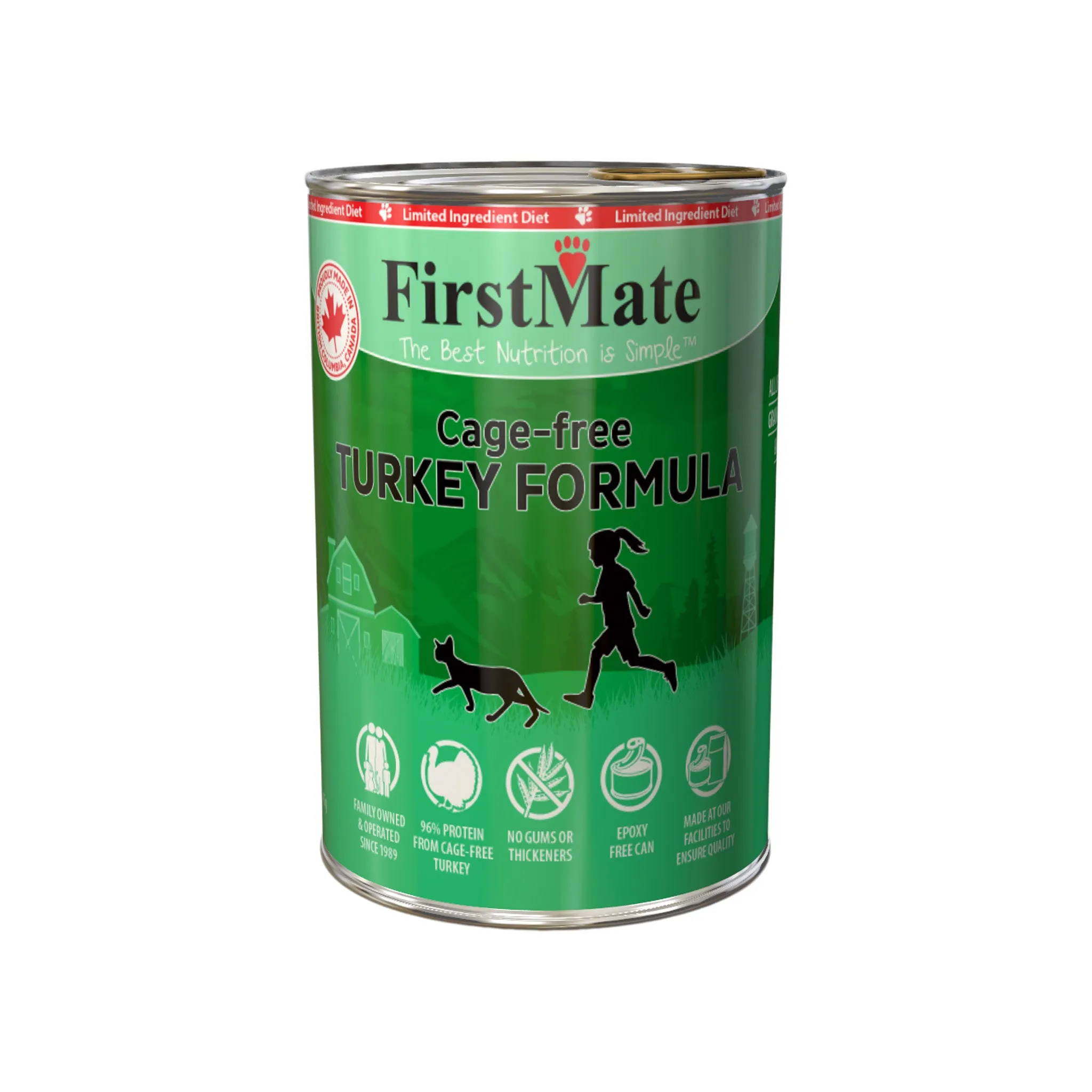 FirstMate High Protein Grain-Free Canned Wet Cat Food