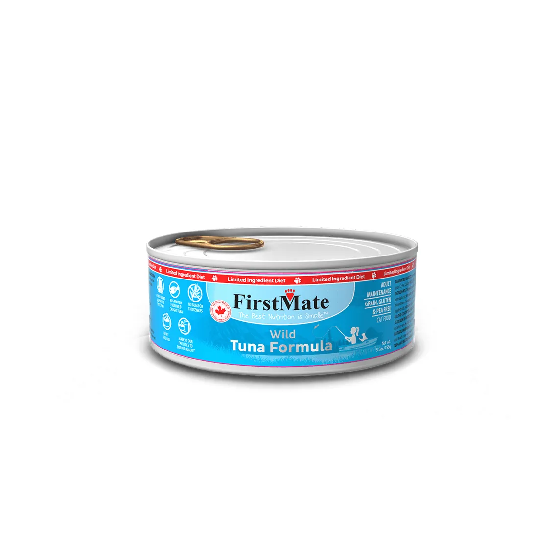 FirstMate High Protein Grain-Free Canned Wet Cat Food