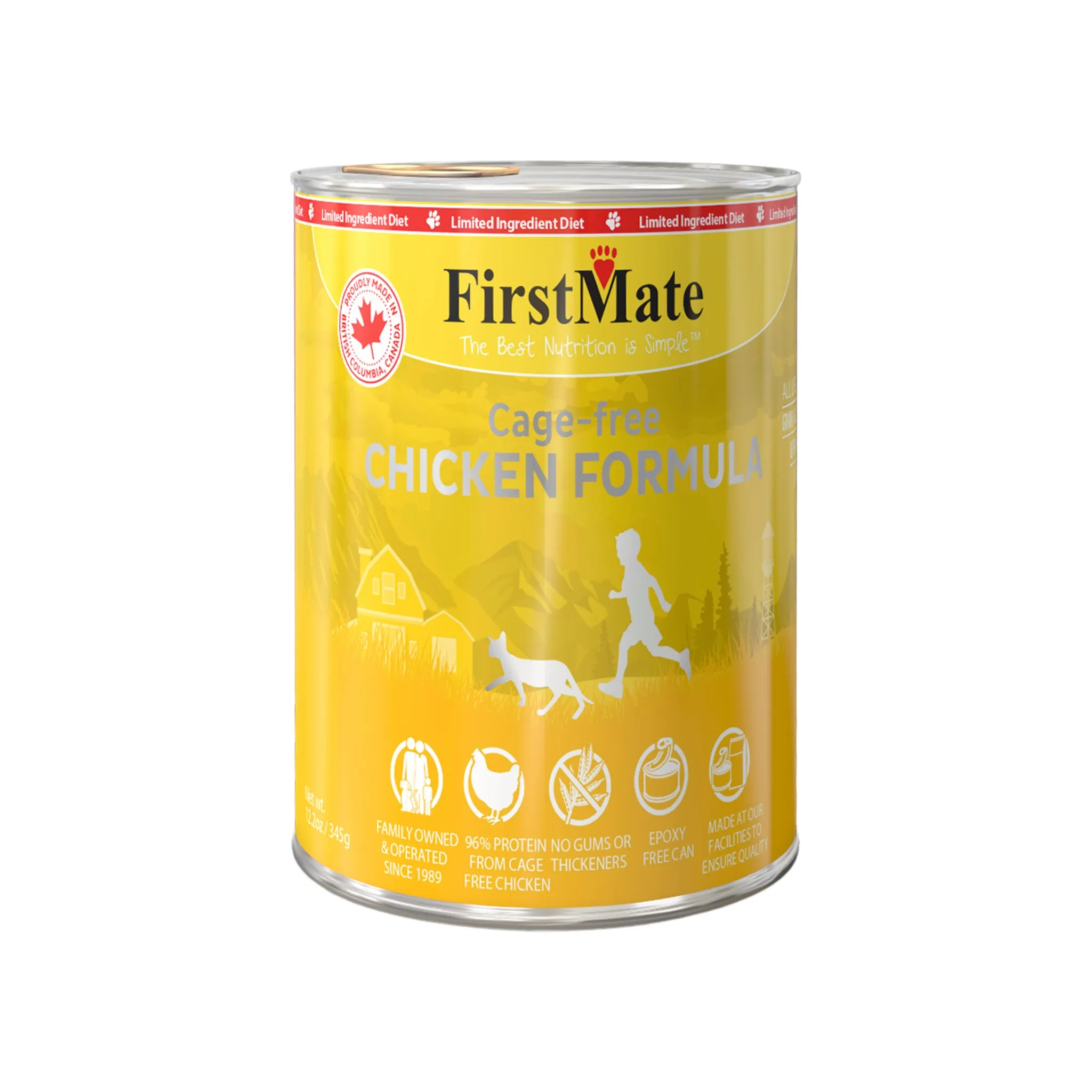 FirstMate High Protein Grain-Free Canned Wet Cat Food