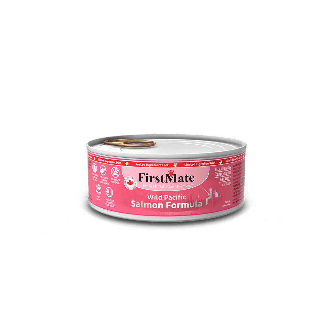 FirstMate High Protein Grain-Free Canned Wet Cat Food