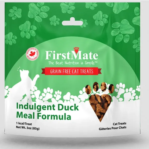 Firstmate Indulgent Duck Cat Treat 3oz