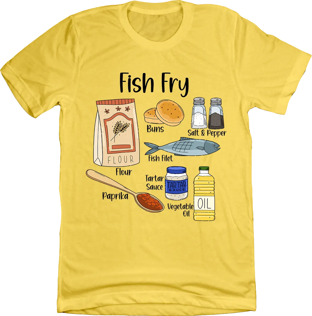 Fish Fry Ingredients