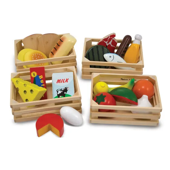 Food Groups - Wooden Play Food