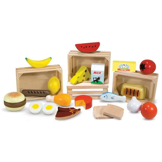 Food Groups - Wooden Play Food