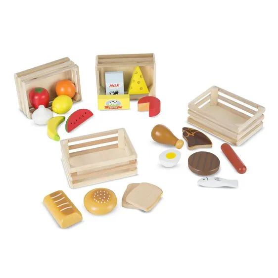 Food Groups - Wooden Play Food