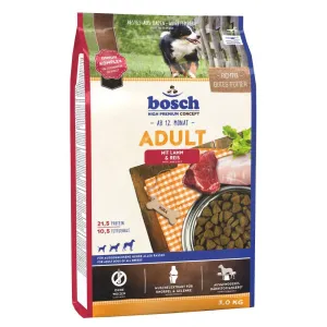 'FREE TREAT w 3kg (Exp 27Apr25)': Bosch High Premium Adult Lamb & Rice Dry Dog Food