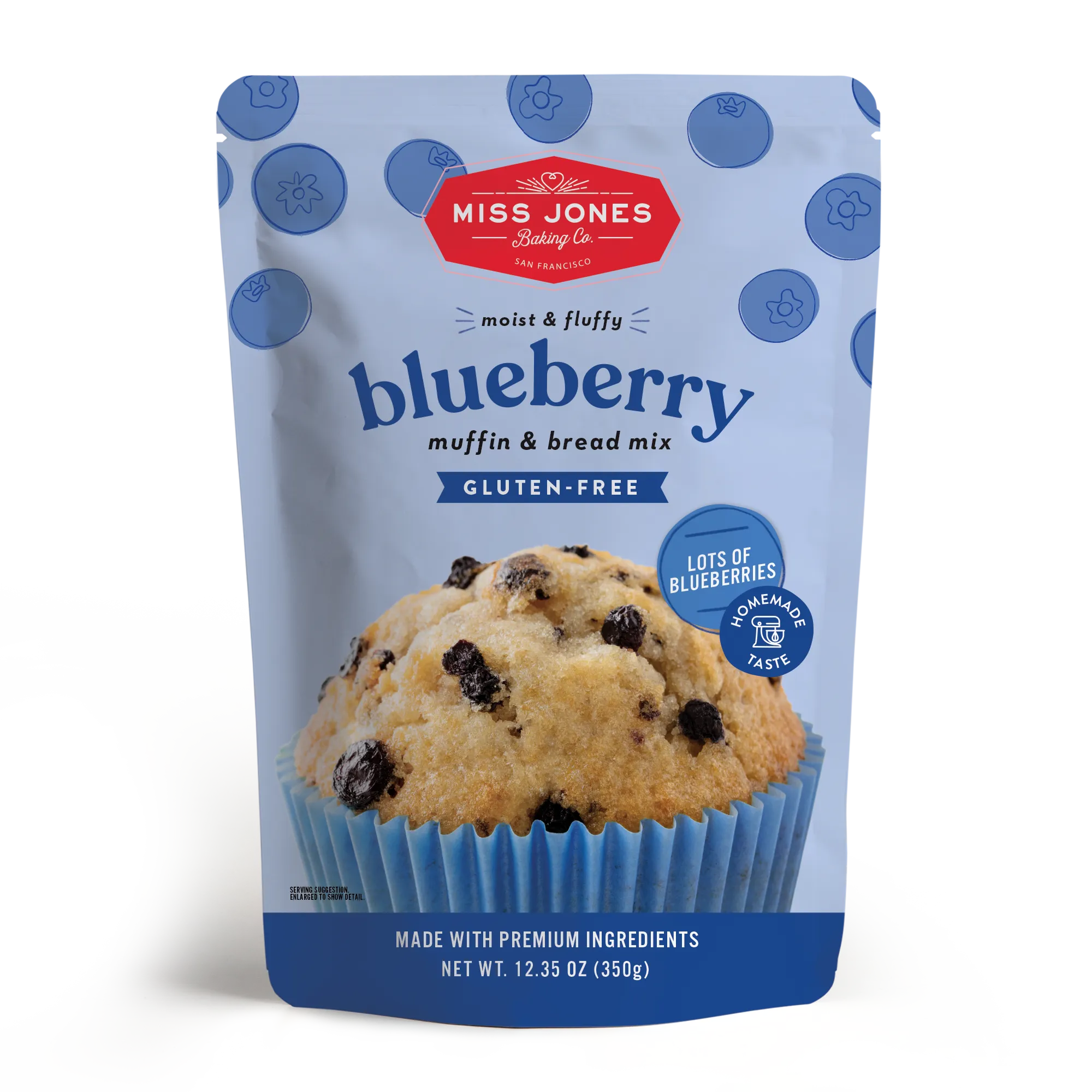 Gluten Free Blueberry Bread & Muffin Mix