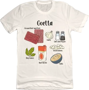 Goetta Ingredients