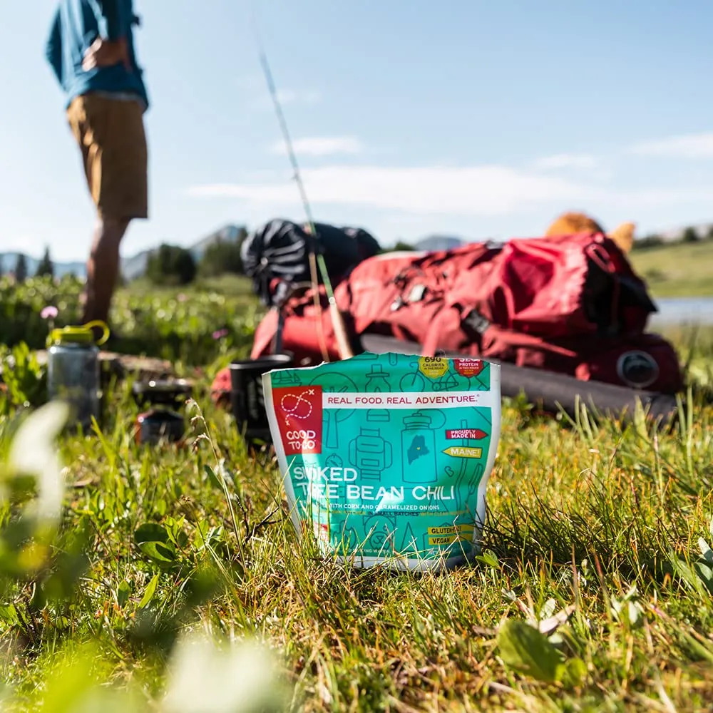 Good to-Go Dehydrated Smoked Three Bean Chili - Single Serving Pouch