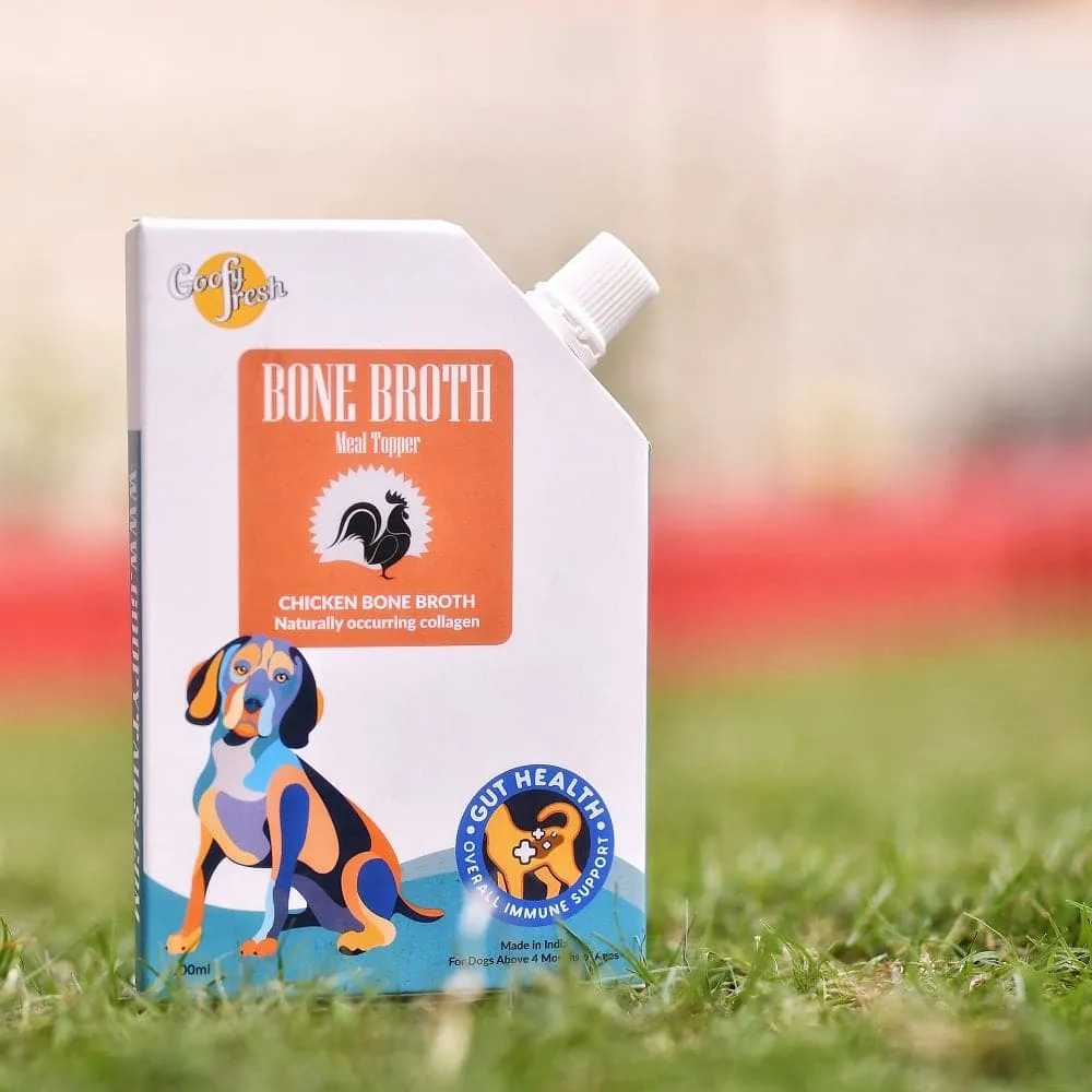 Goofy Tails Chicken Bone Broth for Dogs and Puppies